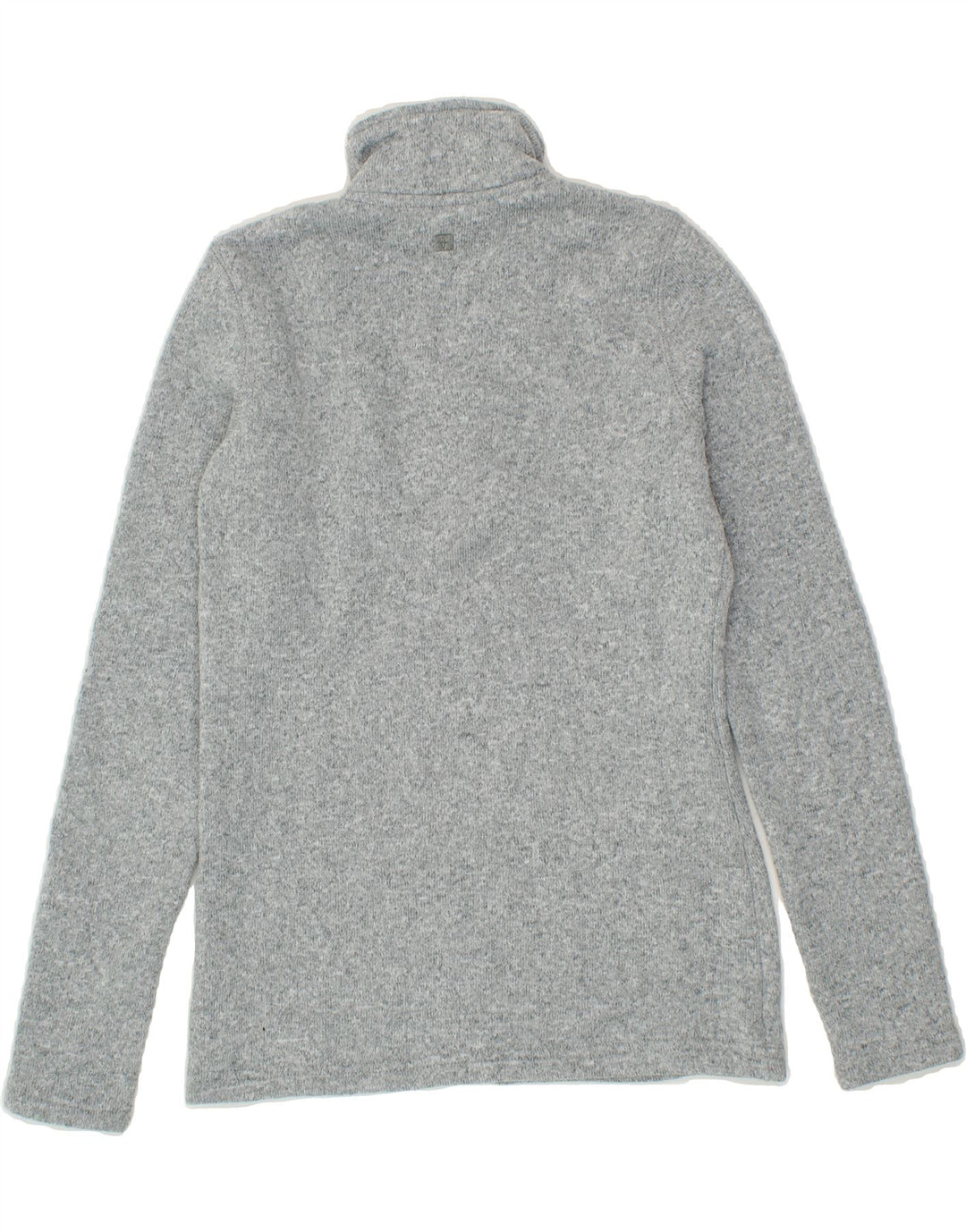 MOUNTAIN WAREHOUSE Womens Zip Neck Fleece Jumper UK 8 Small  Grey Vintage Mountain Warehouse and Second-Hand Mountain Warehouse from Messina Hembry 