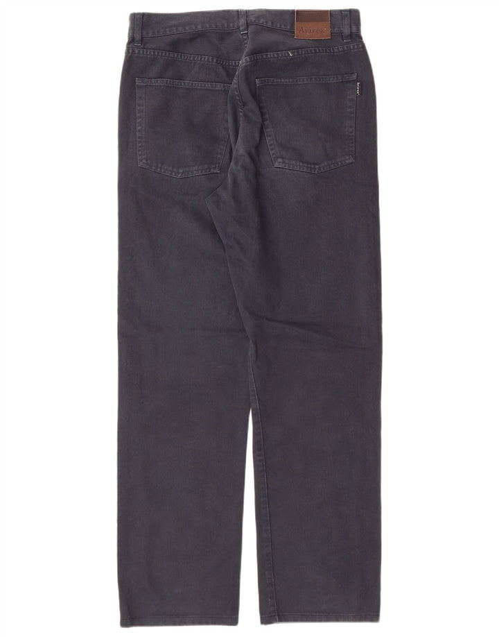 Мужские прямые джинсы AVIREX W30 L29 темно-синие, хлопок