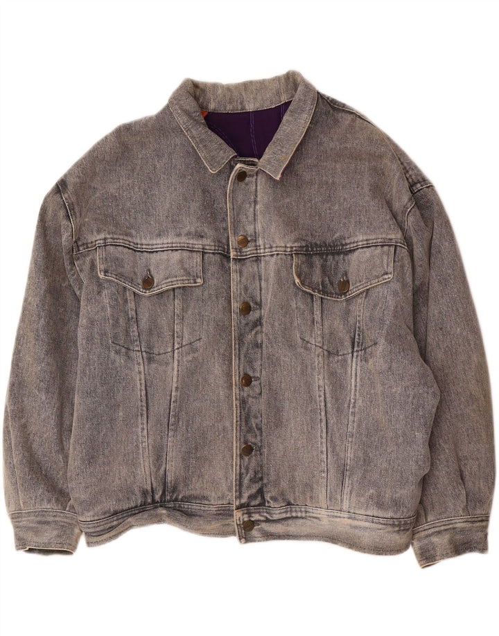 CLOSED Женская джинсовая куртка оверсайз UK 14, большая серая