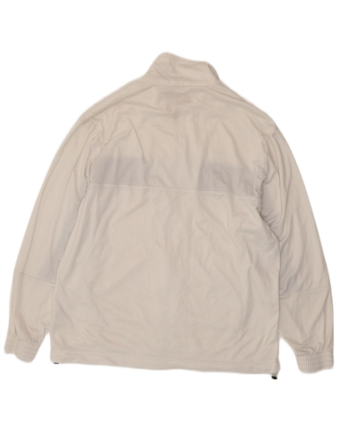 LOTTO Мужской спортивный костюм верхняя куртка 2XL белый полиэстер с цветными блоками