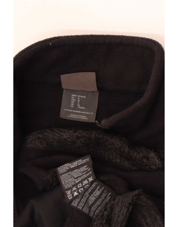 Мужская флисовая куртка Jack Wolfskin UK 38, маленькая, черная, полиэстер