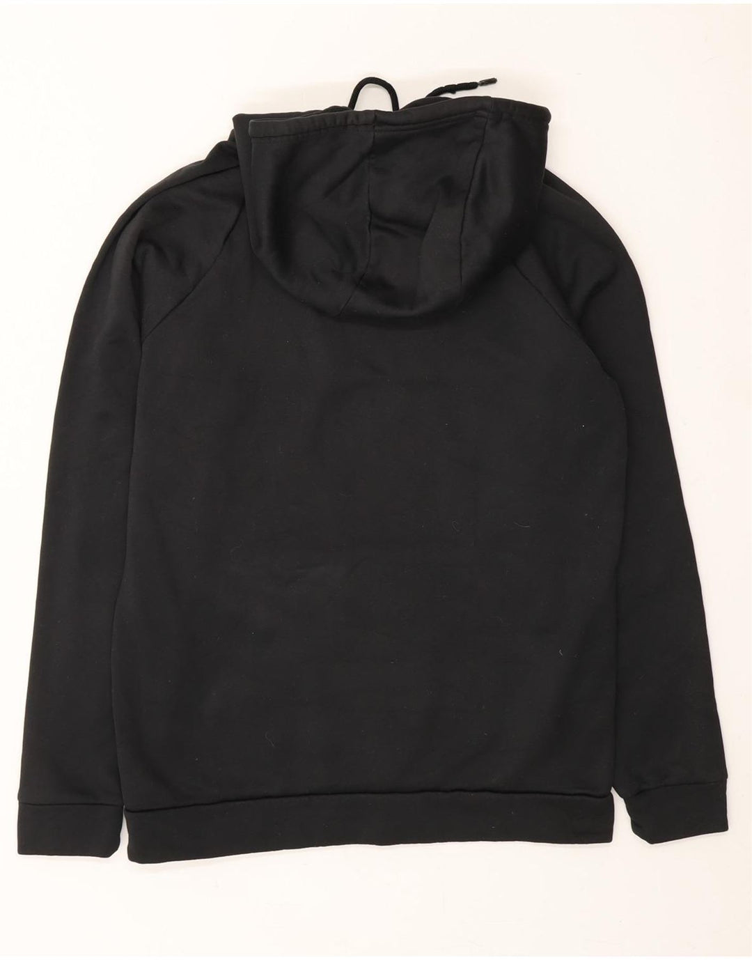 JORDAN Womens Hoodie Jumper UK 14 Medium Black Polyester Vintage Jordan and Second-Hand Jordan from Messina Hembry 