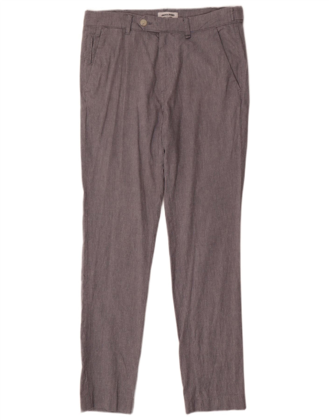 Брюки-чиносы Jack & Jones мужские узкие W32 L32 серые