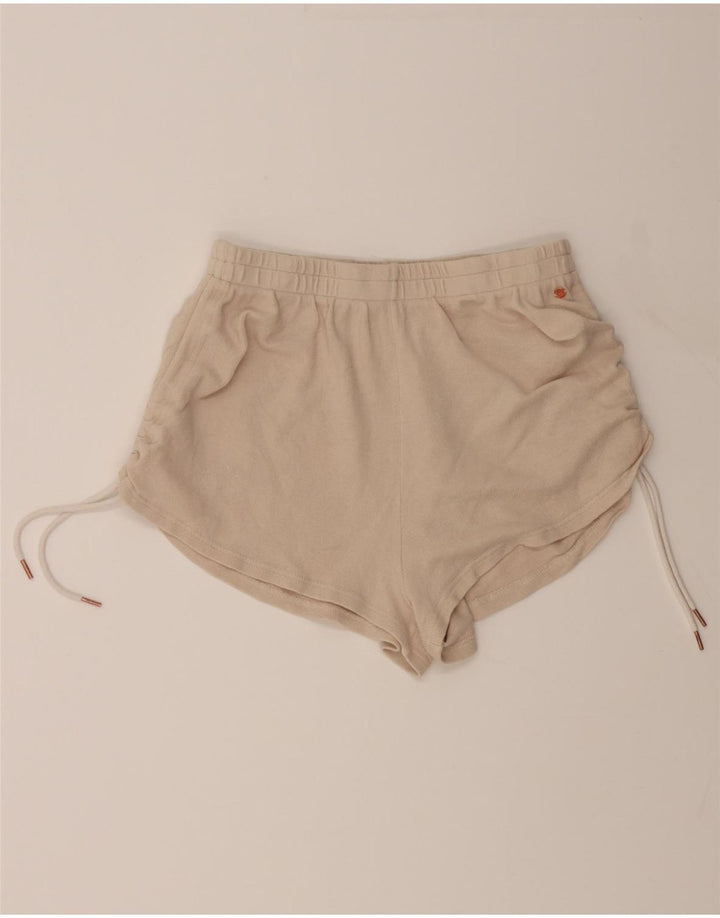 VOLCOM Girls Hot Pants 15-16 Years W30  Beige Cotton Vintage Volcom and Second-Hand Volcom from Messina Hembry 