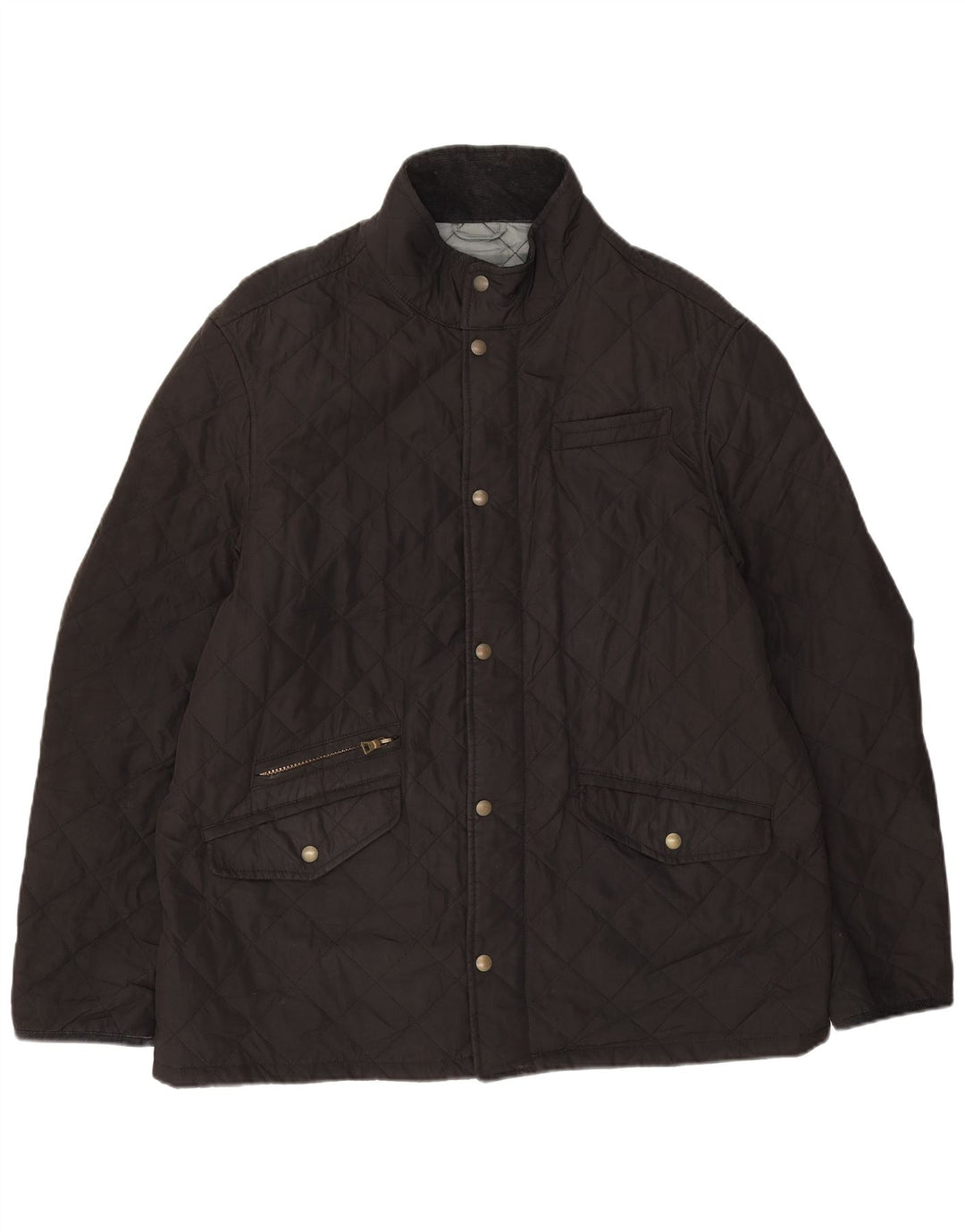 Мужская стеганая куртка Marks & Spencer Blue Harbour UK 42 XL, черный полиэстер