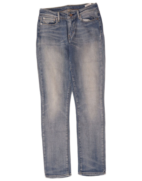 Женские узкие джинсы LEVI'S Demi Curve со средней посадкой W26 L30, синий хлопок