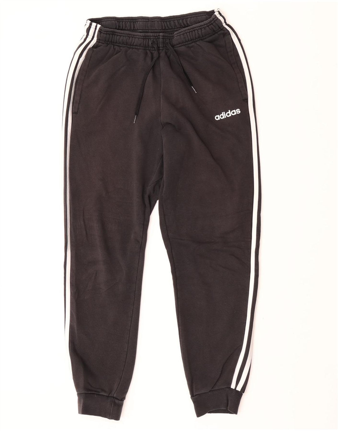Мужские спортивные брюки Adidas Joggers среднего черного цвета из хлопка