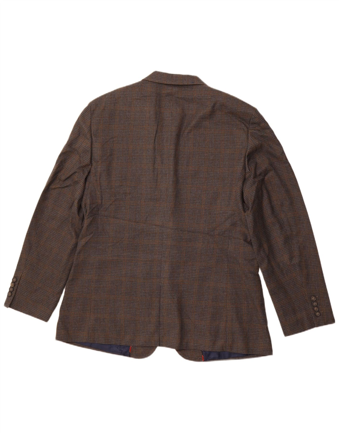 Мужской пиджак IZOD на 2 пуговицах UK 42 XL, серый полиэстер в клетку