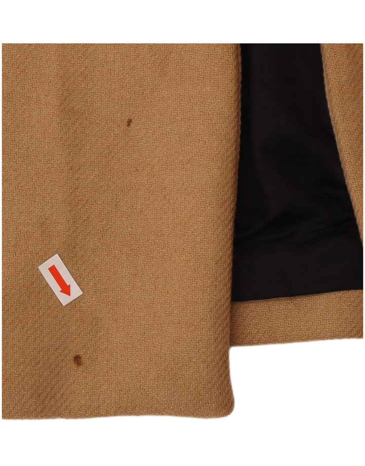 Женское пальто Zara UK 6 XS бежевое классическое