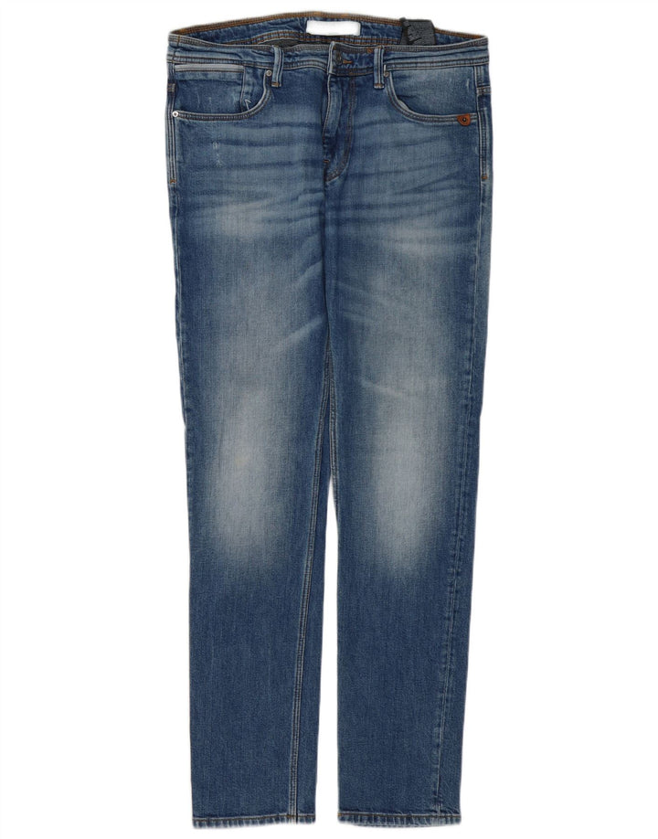 Мужские джинсы узкого кроя Zara EU 42, большие W32 L32, синие