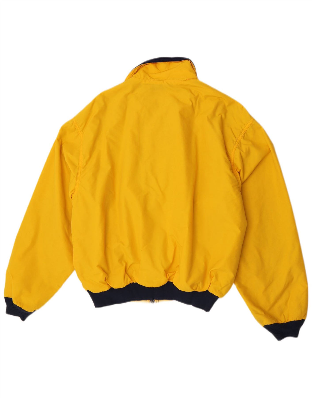 Мужская куртка-бомбер L.L.Bean UK 42 XL Желтая с цветными блоками
