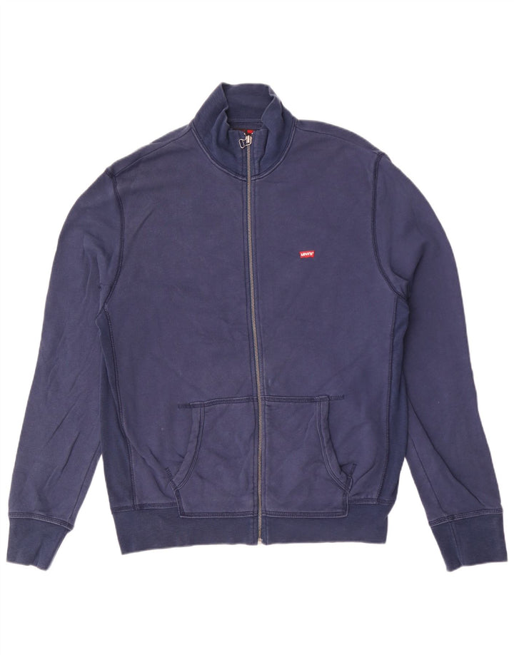 Мужской спортивный костюм LEVI'S, верхняя куртка, средний темно-синий