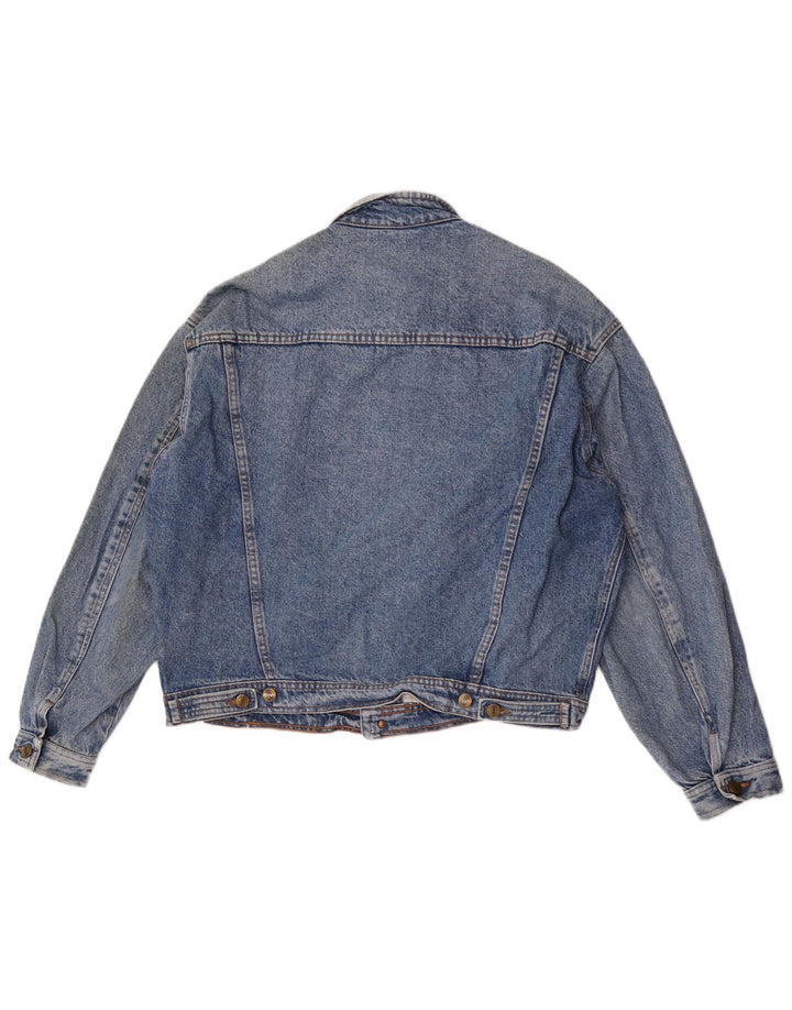 Мужская джинсовая куртка Quarry Batwing UK 40, большая синяя