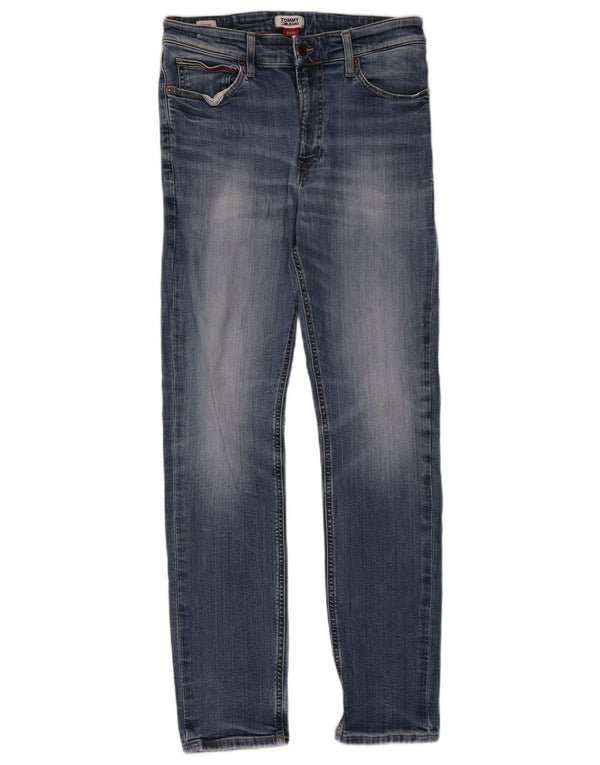 Мужские джинсы скинни Tommy Hilfiger W31 L32, синий хлопок