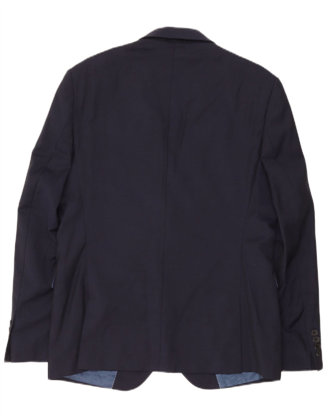 Мужской пиджак Dkny на 2 пуговицах IT 52 XL Темно-синий, шерсть