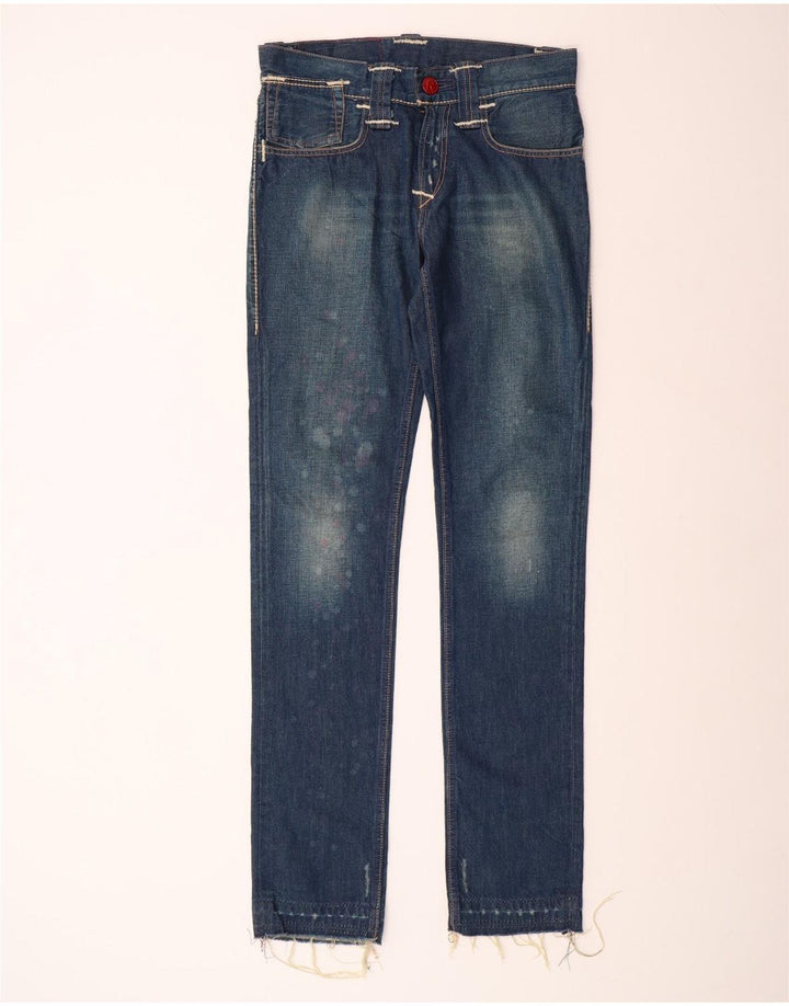 LEVI'S Womens Slim Jeans W31 L36  Blue Cotton
