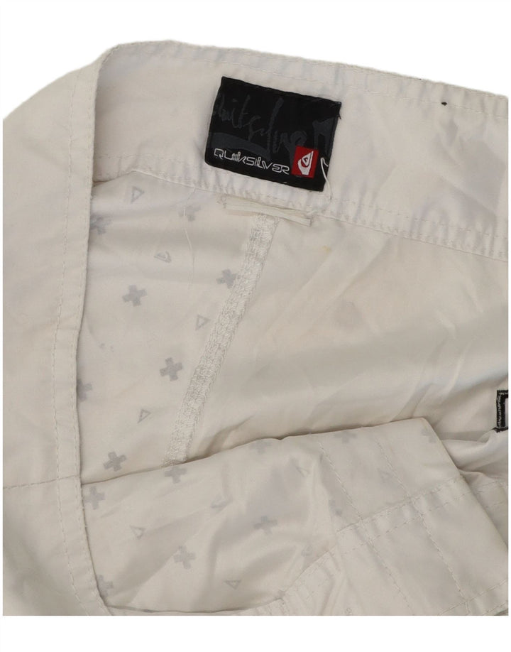 Мужские шорты для плавания Quiksilver, цветной блок, средний зеленый