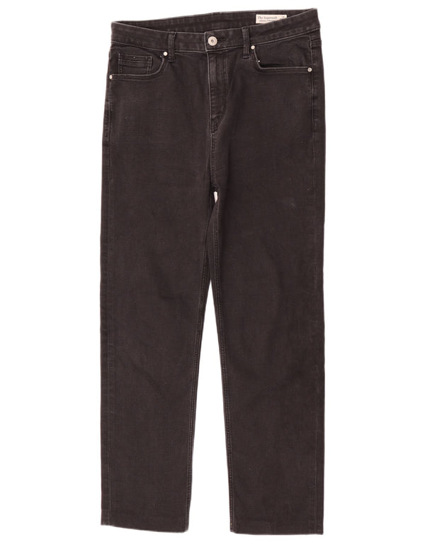 Женские прямые джинсы Marks & Spencer The Sienna UK 14, большие W32 L27, черные