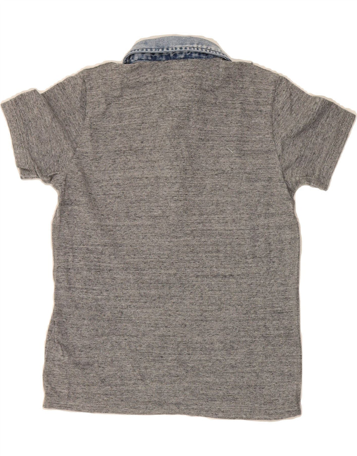 DIESEL Mens Polo Shirt XS Grey Flecked Vintage Diesel and Second-Hand Diesel from Messina Hembry 