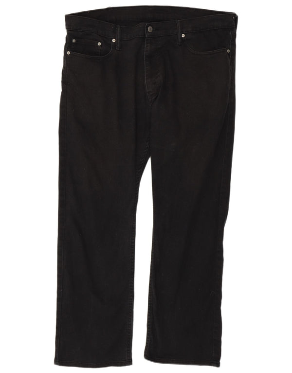 Мужские прямые джинсы Levi's 514 W38 L30, черный хлопок