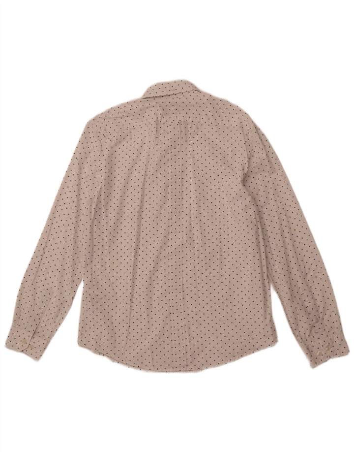 Мужская рубашка BEN SHERMAN, средний белый пятнистый хлопок