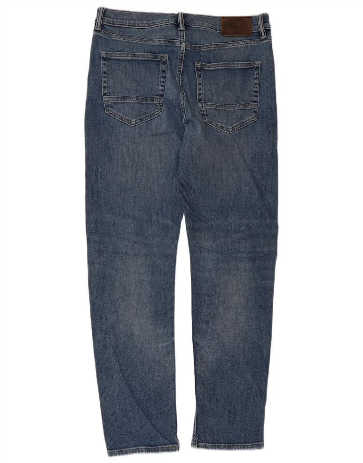 Мужские узкие джинсы Marks & Spencer W32 L31 синие
