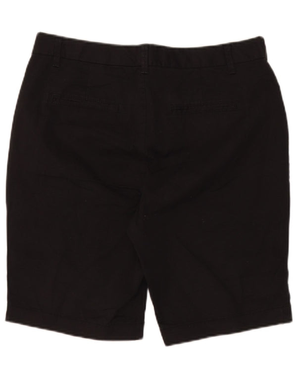 Женские шорты чинос Gap UK 8, маленькие, W32, черные, хлопковые