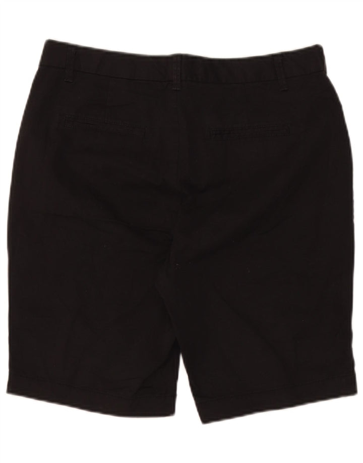 Женские шорты чинос Gap UK 8, маленькие, W32, черные, хлопковые