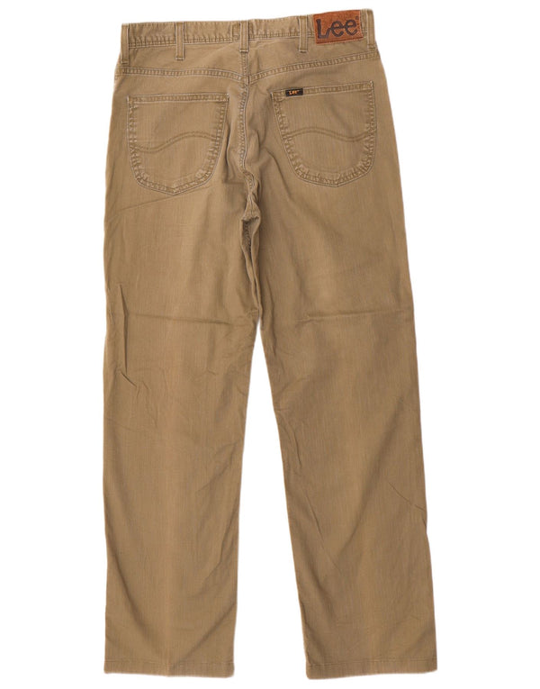 Мужские прямые повседневные брюки Lee Brooklyn W34 L30 хаки