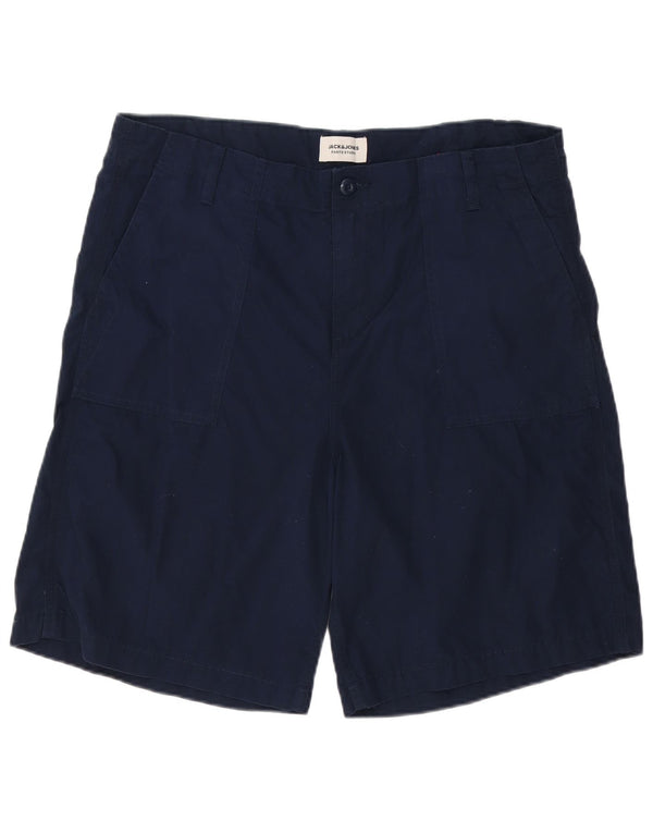 Мужские шорты чинос Jack & Jones XL W38 Темно-синие, хлопок