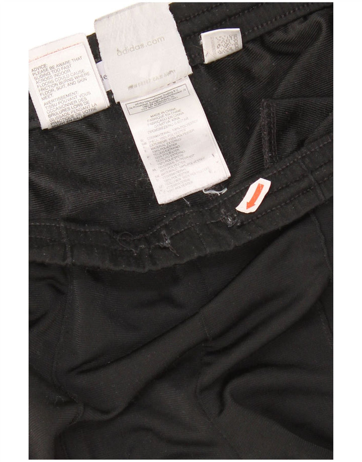 Спортивные брюки Adidas для мальчиков 11-12 лет, черный полиэстер