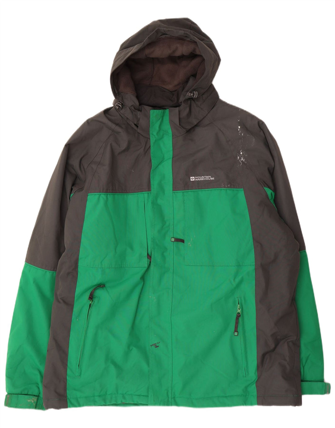 Мужская ветровка Mountain Warehouse UK 44 2XL, зеленая с цветными блоками
