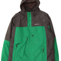 Мужская ветровка Mountain Warehouse UK 44 2XL, зеленая с цветными блоками