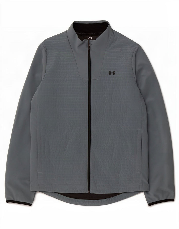 Мужской спортивный костюм Under Armour Cold Gear, верхняя куртка, большой серый полиэстер