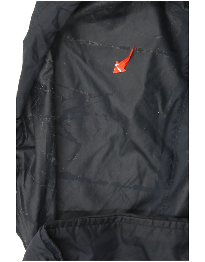 Мужская дождевик с капюшоном K-WAY UK 38, средний темно-синий, полиамид