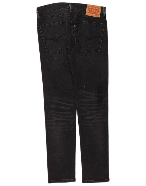 Мужские джинсы скинни Levi's 510 W30 L30, черный хлопок