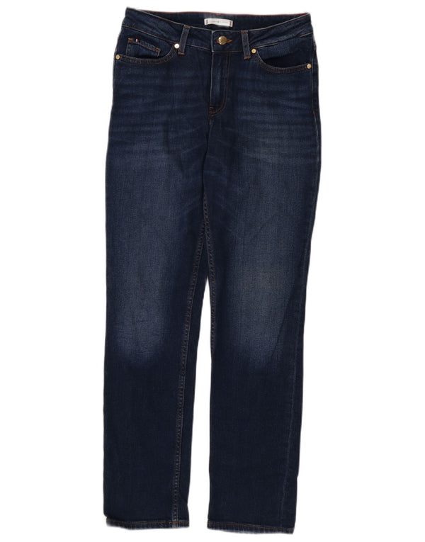 Женские прямые джинсы Tommy Hilfiger Rome RW W28 L30, темно-синий, хлопок