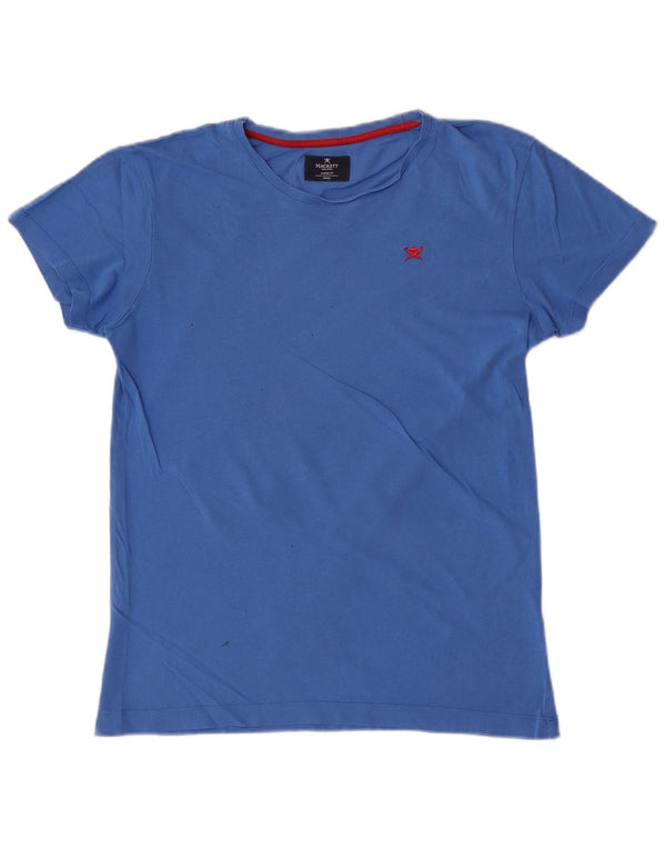 Hackett Mens Classic Fit T-Shirt Top Small Blue