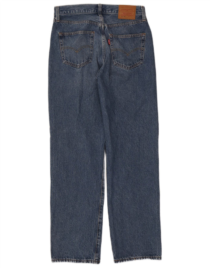 Женские прямые джинсы Levi's W27 L30 синие, хлопок 90-х