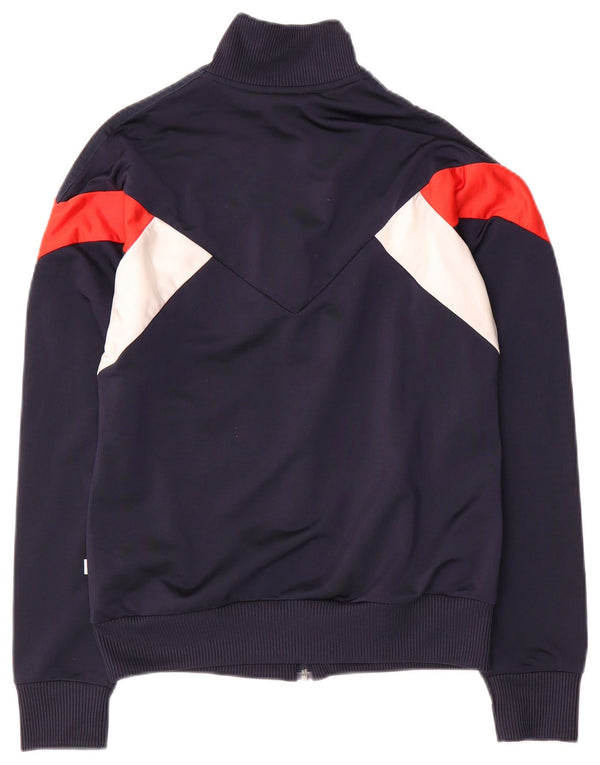 Женский спортивный костюм Adidas Top Jacket UK 12 Medium Navy Blue Colorblock