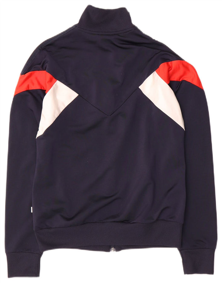 Женский спортивный костюм Adidas Top Jacket UK 12 Medium Navy Blue Colorblock