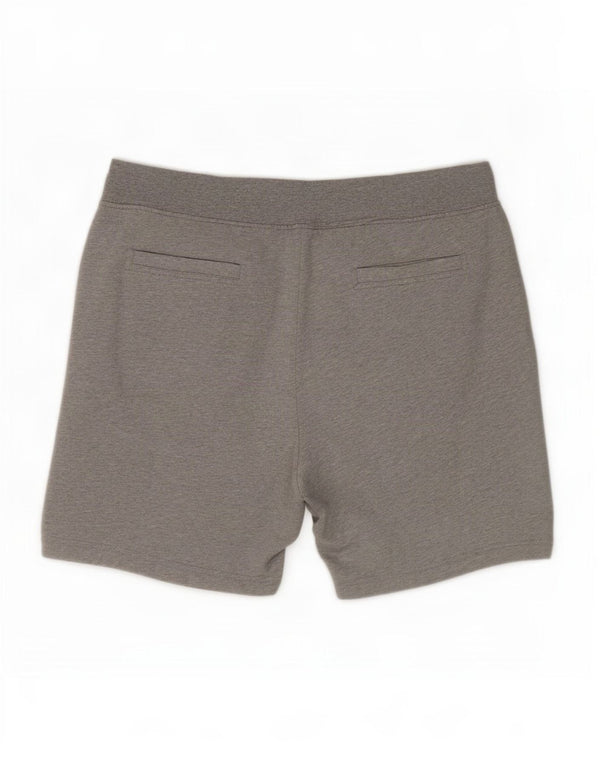 Мужские спортивные шорты Crew Clothing Большие W34 Серые крапинки из хлопка