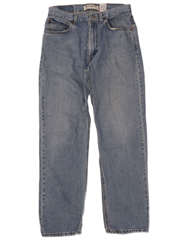 Мужские прямые джинсы LEVI'S 505 Regular Fit W34 L34 синие