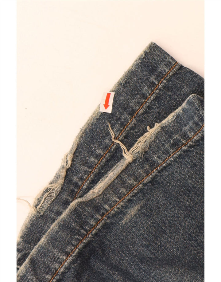 Женские прямые джинсы CALVIN KLEIN W32 L34 синие, хлопок