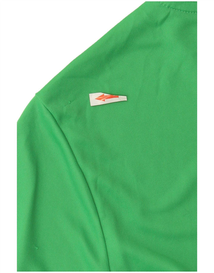 Мужская футболка Nike Dri Fit, большой зеленый полиэстер