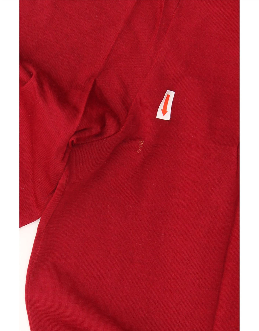 Мужской пуловер VINTAGE, размер 40 15 1/2, средний красный из натуральной шерсти