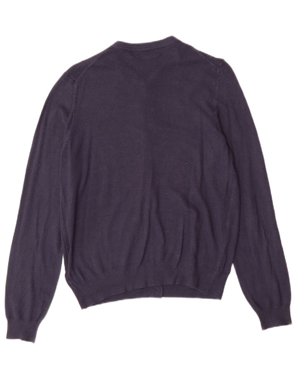 Женский кардиган Marks & Spencer UK 14, средний темно-синий классический