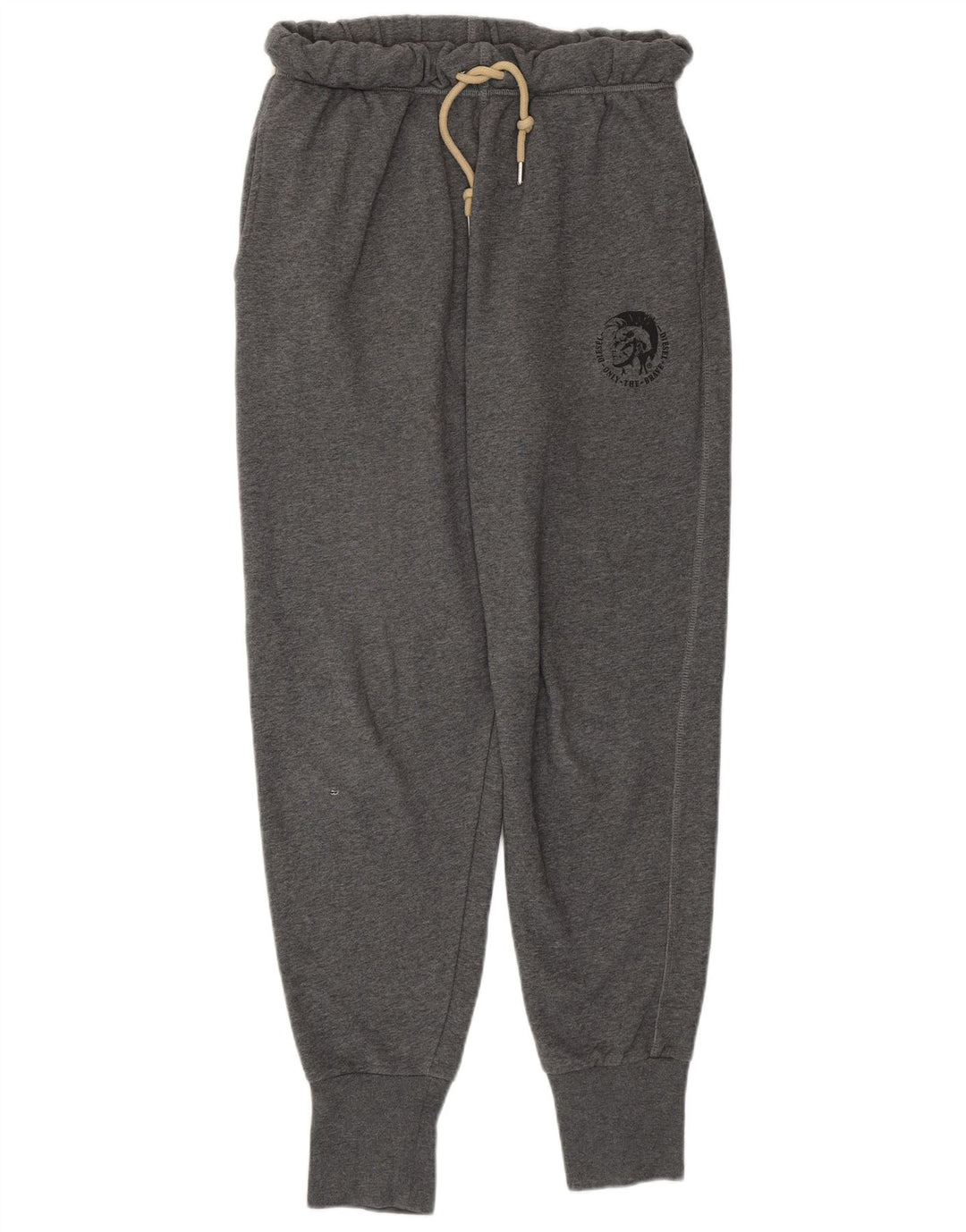 Женские спортивные брюки DIESEL Джоггеры UK 12 Средний серый хлопок