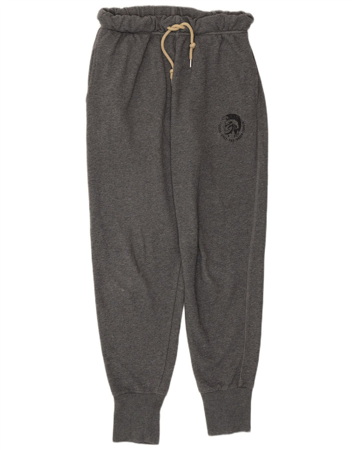 Женские спортивные брюки DIESEL Джоггеры UK 12 Средний серый хлопок