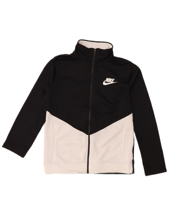 Спортивный костюм Nike для мальчиков (12–13 лет), большой черный цвет с блоками